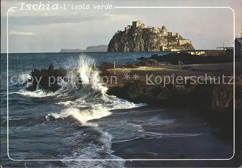 Ischia Il Castello da Punta Molino Kat. 