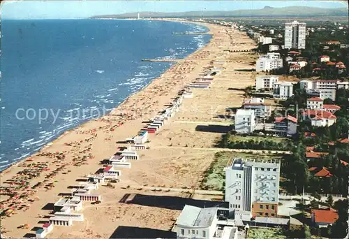 Milano Marittima Fliegeraufnahme Strand Kat. Cervia