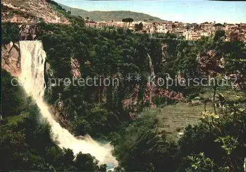 Tivoli Grande Cascata del Fiume Aniene Kat. Italien