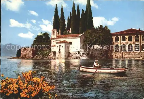 Lago di Garda Punta san Vigilio Kat. Italien