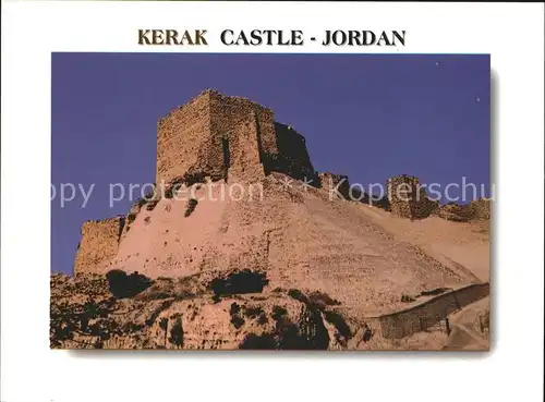 Jordan Israel Kerak Castle Kat. Israel