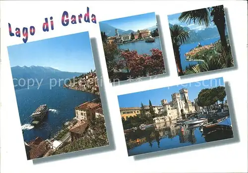 Limone sul Garda Panorama Lago di Garda Gardasee Alpen Kat. 