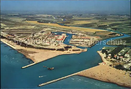 Porto Santa Margherita Veduta aerea Kat. Caorle Venezia