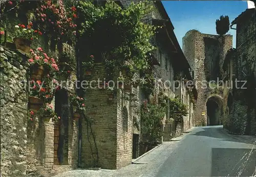 Assisi Umbria Porta San Giacome Stadttor Kat. Assisi