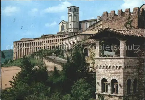 Assisi Umbria Basilica di San Francesco Sacro Convento Basilika Kloster Kat. Assisi