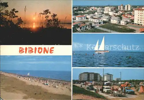 Bibione Spiaggia Tramonto sulla Valle Camping Lido