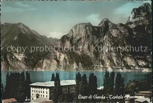 Torbole Lago di Garda Panorama Gardasee Alpen Kat. Italien