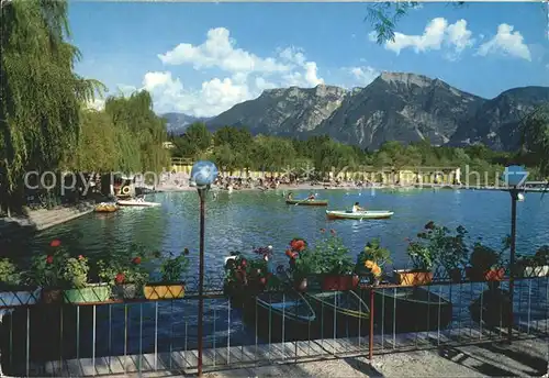 Levico Terme Motivo dall Albergo al Lago La Taverna Kat. Italien