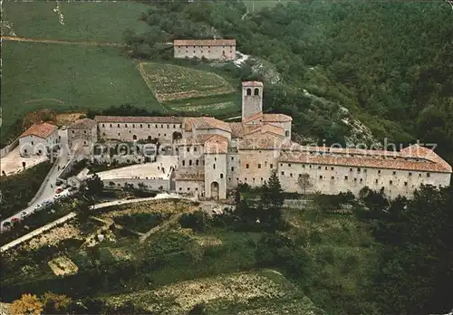 Serra Sant Abbondio Eremo di Fonte Avellana Kloster Fliegeraufnahme