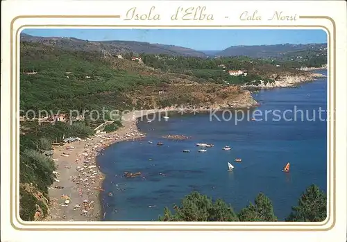 Cala Norsi Panorama Strand Kueste