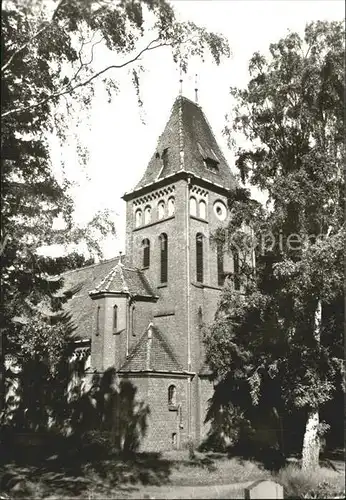 Graal-Mueritz Ostseebad Evangelische Kirche / Seeheilbad Graal-Mueritz /Bad Doberan LKR
