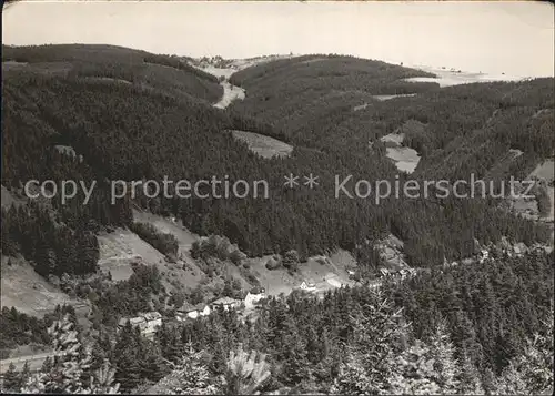 Glasbach Mellenbach Panorama Schwarzatal