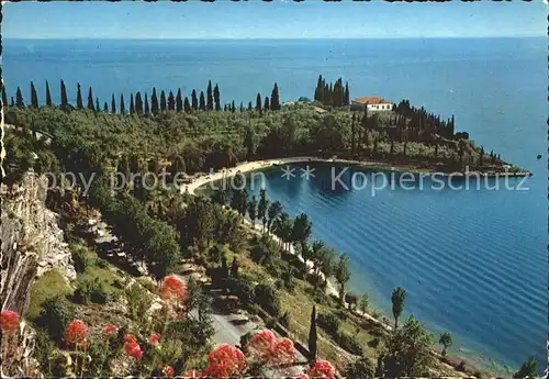 Lago di Garda Gardesana Orientale Baia delle Sirene Gardasee Autostrasse Bucht Kat. Italien