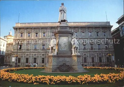 Milano Piazza Scala Palazzo Marino Monumento Kat. Italien