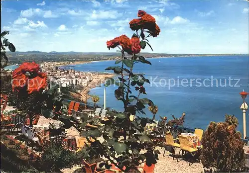 Gabicce Mare Panorama Riviera Adriatica Kat. Italien