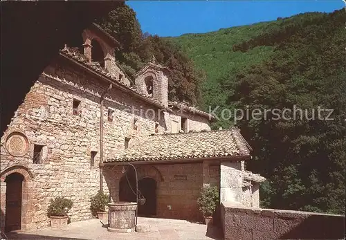 Assisi Umbria Eremo delle Carceri Einsiedelei Kloster Kat. Assisi