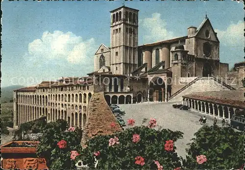 Assisi Umbria Basilica di San Francesco Franziskuskirche Basilika Kat. Assisi