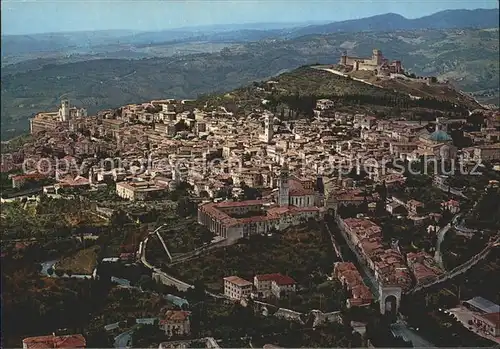 Assisi Umbria Panorama dall aereo Kat. Assisi