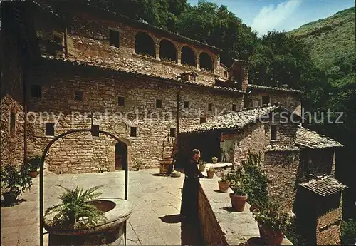 Assisi Umbria Eremo delle Carceri Einsiedelei Kloster Kat. Assisi