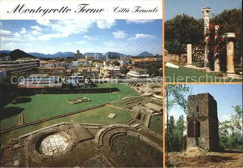 Montegrotto Terme Citta Termale Stazione di Cura e Soggiorno Terme Euganee Ruine Kat. 