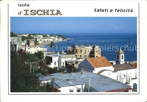 Ischia Borgo antico Porto Hafen Kat. 