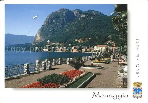 Menaggio Lago di Como Uferpromenade Comersee Kat. 