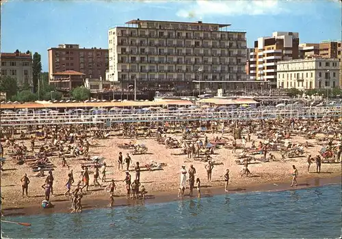 Riccione Hotel Mediterraneo e spiaggia Strand
