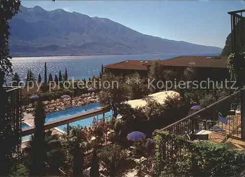 Limone sul Garda Hotel Leonardo da Vinci Swimming Pool Gardasee Kat. 