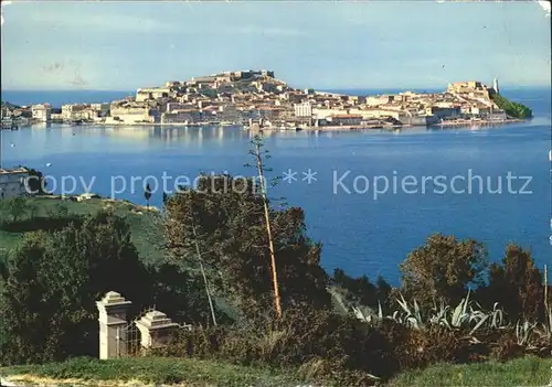 Portoferraio Toscana Panorama Kat. 