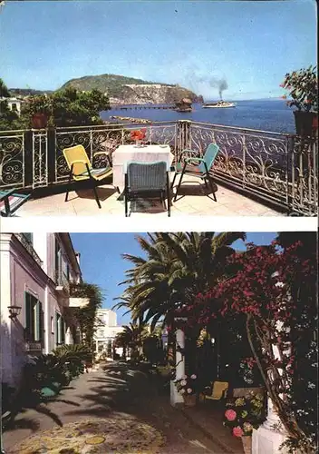 Lacco Ameno Albergo Villa Svizzera Meerblick Kat. Ischia Insel Golfo di Napoli