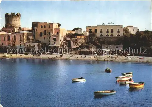 Forio d Ischia La Medusa Hotel Strand Turm Kat. 