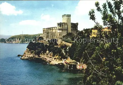 Lerici Castello Schloss Kueste Kat. Lerici Riviera