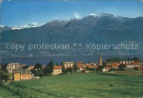 Colico Como Panorama Lago di Como Comersee Alpen Kat. Como