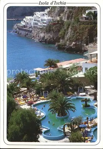 Sant Angelo Ischia Hotelanlage Swimming Pool Kueste / Ischia /Napoli