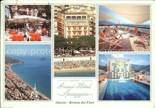 Alassio Grand Hotel Spiaggia Riviera dei Fiori Kat. 
