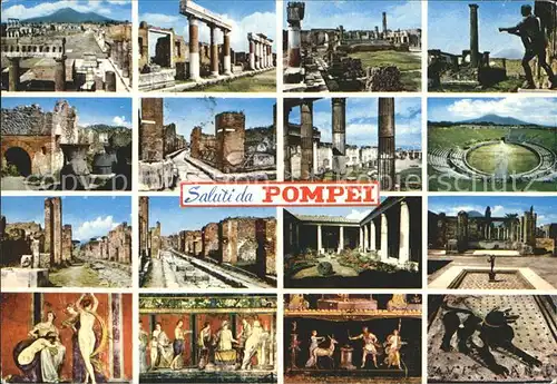 Pompei Antike Ruinenstaette