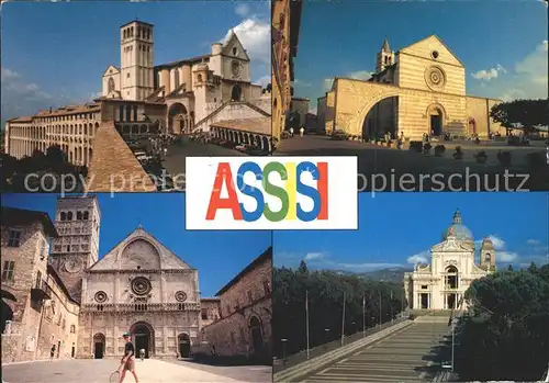 Assisi Umbria Kirche Basilika Kat. Assisi
