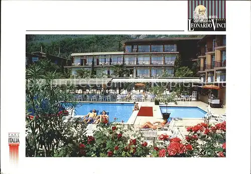 Limone sul Garda Hotel Leonardo da Vinci am Gardasee Swimming Pool Kat. 