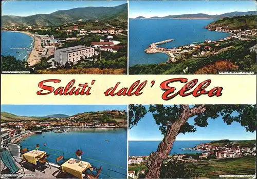 Isola d Elba Kuestenorte der Insel Kat. Italien