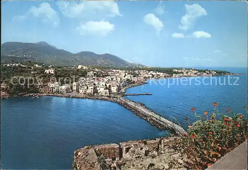 Ischia Ponte Panorama dal Castello Aragonese Blick vom Schloss