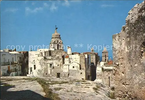 Vieste Foggia Citta vecchia Chiesa Altstadt Kirche Kat. Foggia