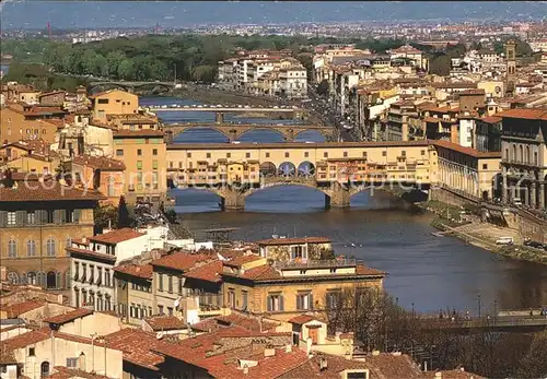 Firenze Toscana Ponte Vecchio Bruecke Kat. Firenze