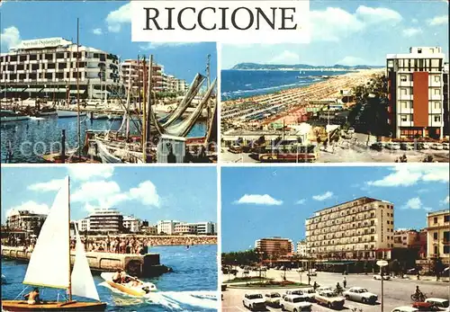 Riccione Hafen Strand Hotel Segeln