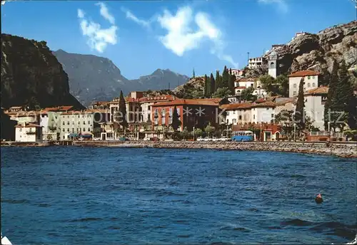 Torbole Lago di Garda Teilansicht Kat. Italien