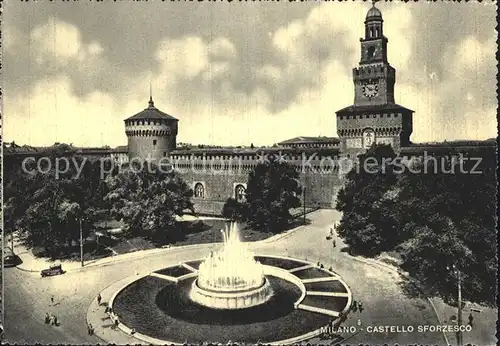 Milano Castello Sforzesco Kat. Italien