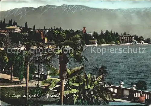 Fasano Lago di Garda Teilansicht Kat. Italien