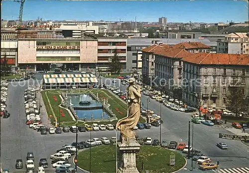 Milano Piazza Giulio Cesare e Fiera di Milano Kat. Italien