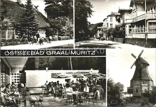 Graal-Mueritz Ostseebad Gaernerische Produktionsgenossenschaft Rosa Luxemburg Strasse Broiler Gaststaette Windmuehle / Seeheilbad Graal-Mueritz /Bad Doberan LKR