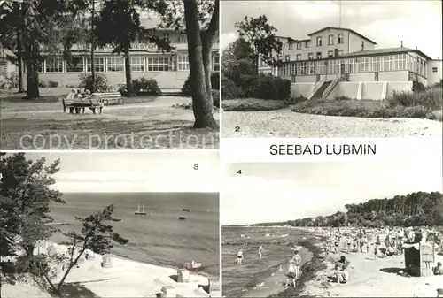 Lubmin Ostseebad Heim Adolf Diesterweg Hotel Am Meer Strand Kat. Lubmin