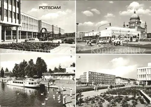 Potsdam Friedrich Ebert Strasse Platz der Einheit Anlegestelle Weisse Flotte Kat. Potsdam